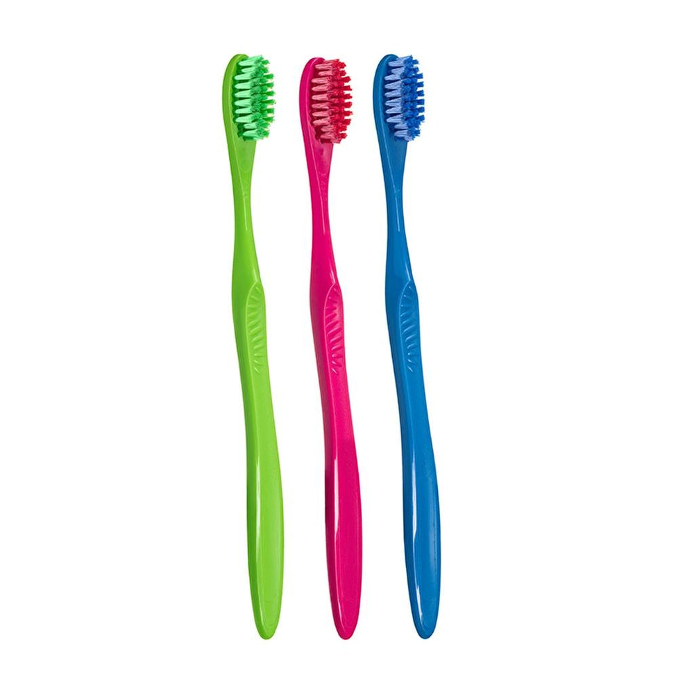 Benri Dent Manual Toothbrush 3-Pack for Daily Clean
