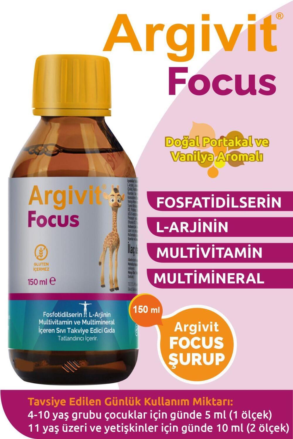 Argivit Focus Syrup - Enhanced Concentration | 150ml - image 6