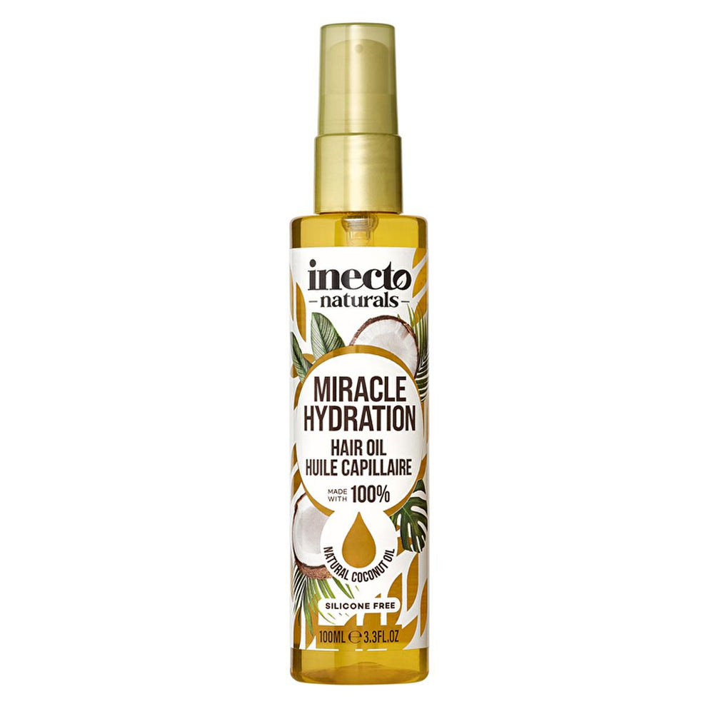 Inecto Coconut Oil Hair Oil: Vegan Dry Hair Treatment, Frizz Control & Intense Moisture (3.38 fl oz) Inecto Coconut Hair Oil: Vegan Dry Hair Treatment, Frizz Control coconut oil hair oil, vegan hair care oil, hair moisturizing oil, hair smoothing oil, dry hair treatment, natural hair oil, hair repair oil, frizz control hair oil, hair oil, coconut oil, vegan, dry hair, damaged hair, moisturizing, smoothing, frizz control, shine, hair care, hair treatment, cruelty-free, natural, beauty, hair, hair hydration, 