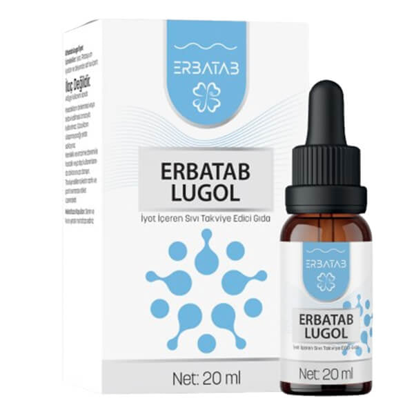 Erbatab Lugol's Iodine 2% Liquid Supplement 20 ml