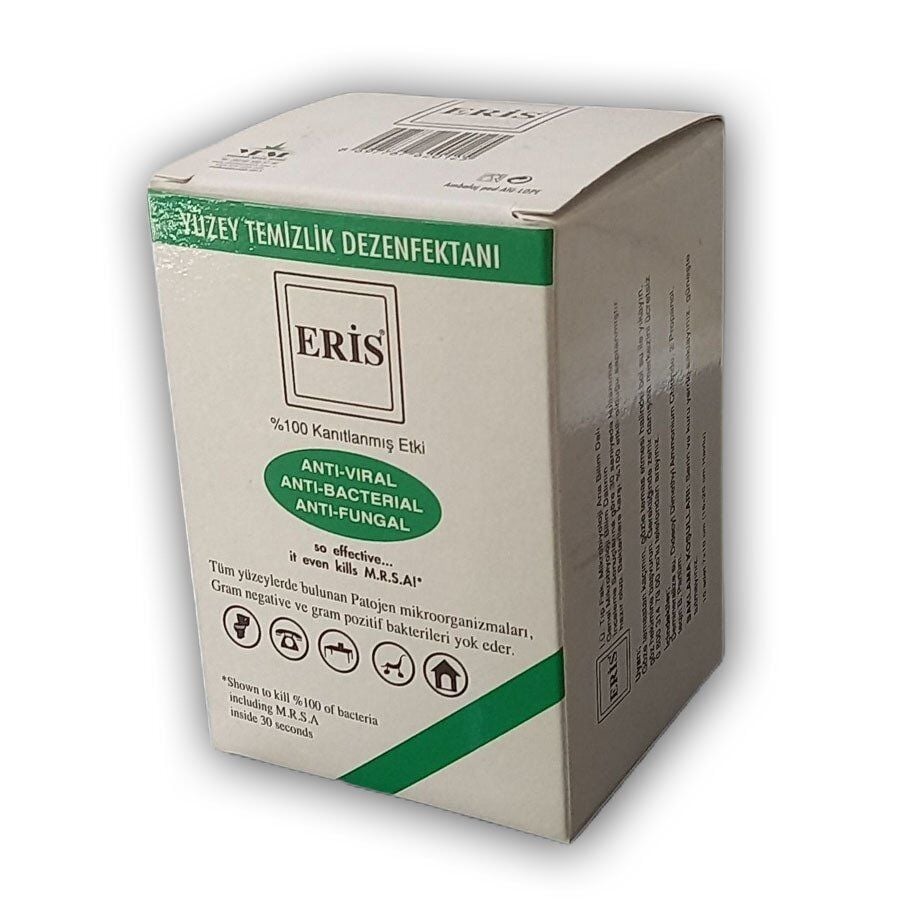 Eris Surface Cleaning Wipes Multi-Purpose Hygiene Towels 10 Count