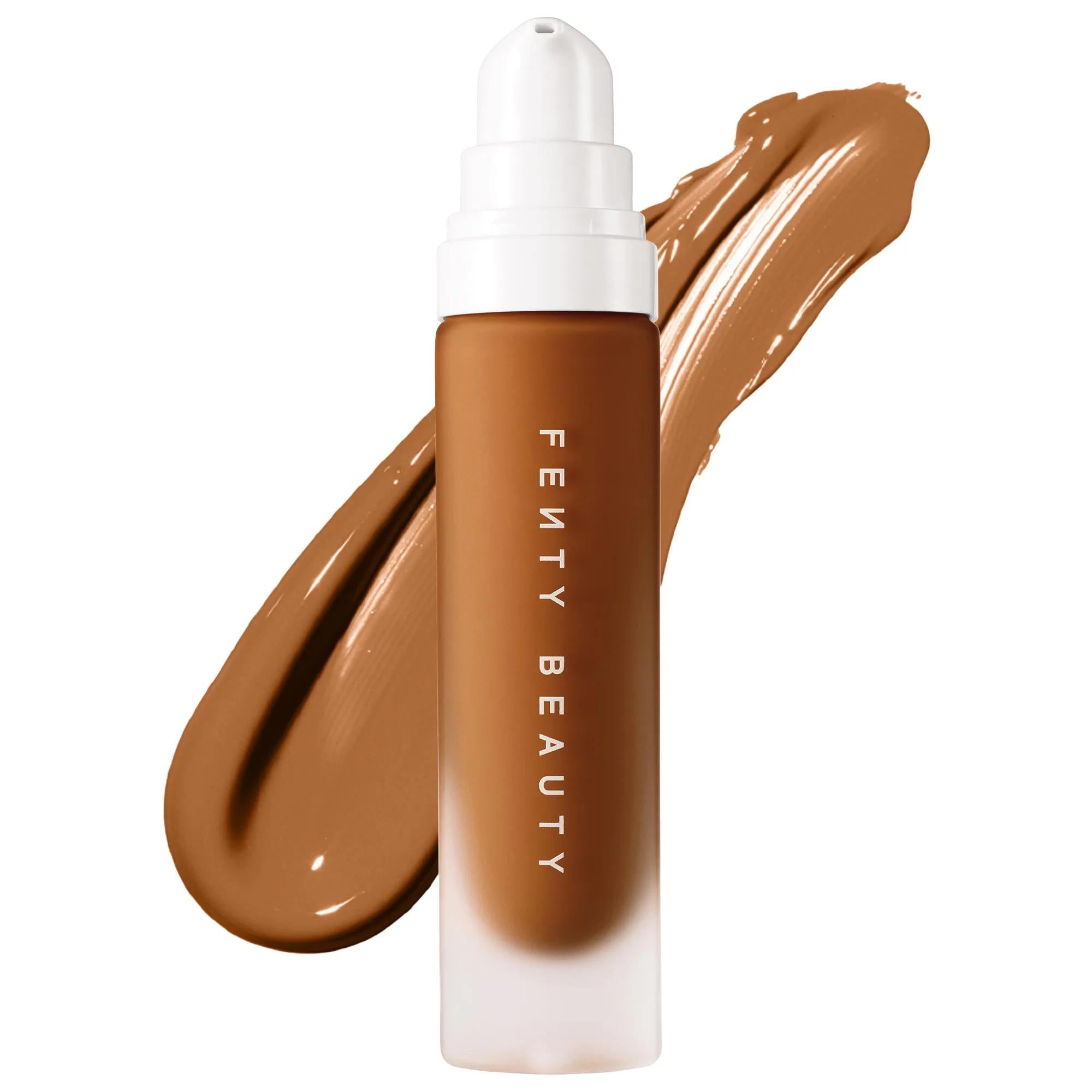 Fenty Beauty Pro Filt'r Soft Matte Longwear Liquid Foundation - Vegan, Cruelty-Free Full Coverage Matte Finish Foundation Pro Filt'r Soft Matte Foundation - Long-Lasting Vegan Makeup longwear liquid foundation, matte finish foundation, vegan cruelty-free makeup, climate-adaptive foundation, full coverage foundation, liquid foundation, vegan makeup, cruelty-free makeup, makeup for oily skin, long-lasting foundation, foundation for sensitive skin, Fenty Beauty, Pro Filt'r