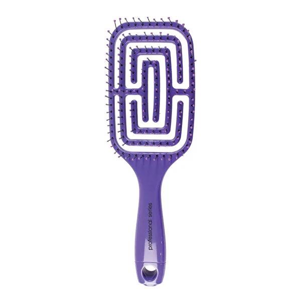 Nascita Pro 19: Gentle Detangling Hair Brush for Fine, Damaged Hair - Anti-Breakage, Wet & Dry Use Nascita Hair Brush: Gentle Detangling for Fine, Breakage-Prone Hair hair brush, detangling brush, anti breakage hair brush, hair brush for fine hair, wet and dry hair brush, gentle hair brush, hair brush for hair loss, flexible bristle hair brush, hairbrush, hair care, detangler, breakage prevention, hair loss prevention, fine hair, delicate hair, wet hair, dry hair, ergonomic design, comfortable grip, scalp m