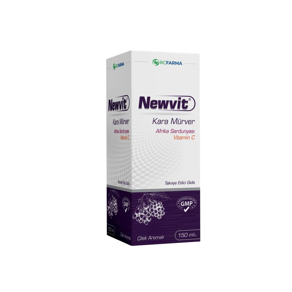 Newvit Sambucus Nigra Immune Support Supplement - 5.07 fl oz Liquid Dietary Supplement with Vitamin C & Zinc for Kids & Adults Newvit Sambucus Nigra - Natural Immune Support Supplement Sambucus Nigra supplement, immune system support, natural health supplements, Vitamin C Zinc supplement, African Geranium Extract benefits, liquid dietary supplement, health supplements, immune boost, natural immune support, dietary supplement, health and wellness, family health, kids health, adult health supplements
