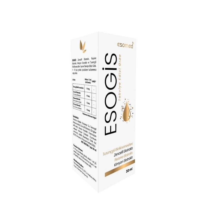 Esomed Esogis Herbal Drops with Ginger & Fennel 30 ml