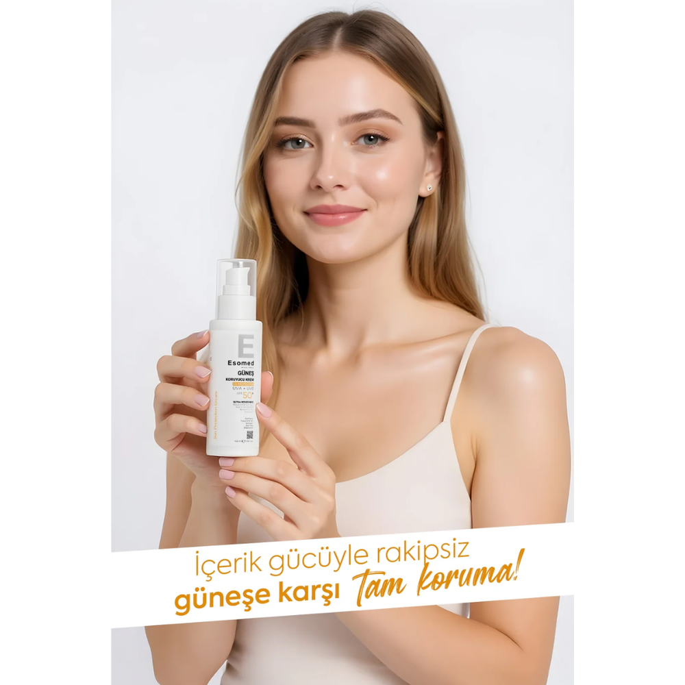 Esomed SPF 50+ Sunscreen Cream for All Skin Types 100 ml