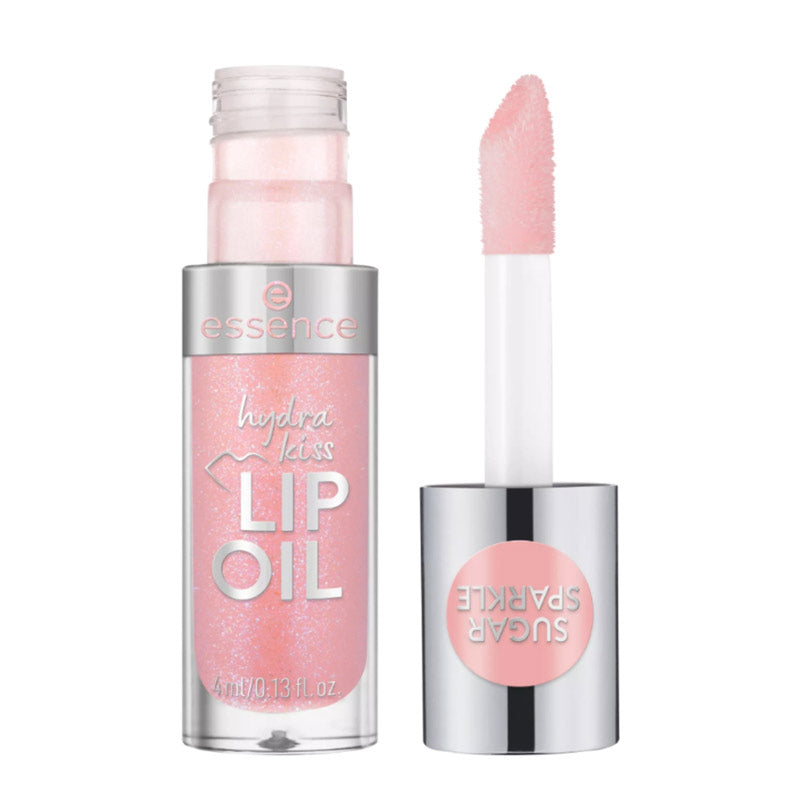 Essence Hydra Kiss Lip Oil 10 Sugar Parkle High-Shine Finish 4 ml