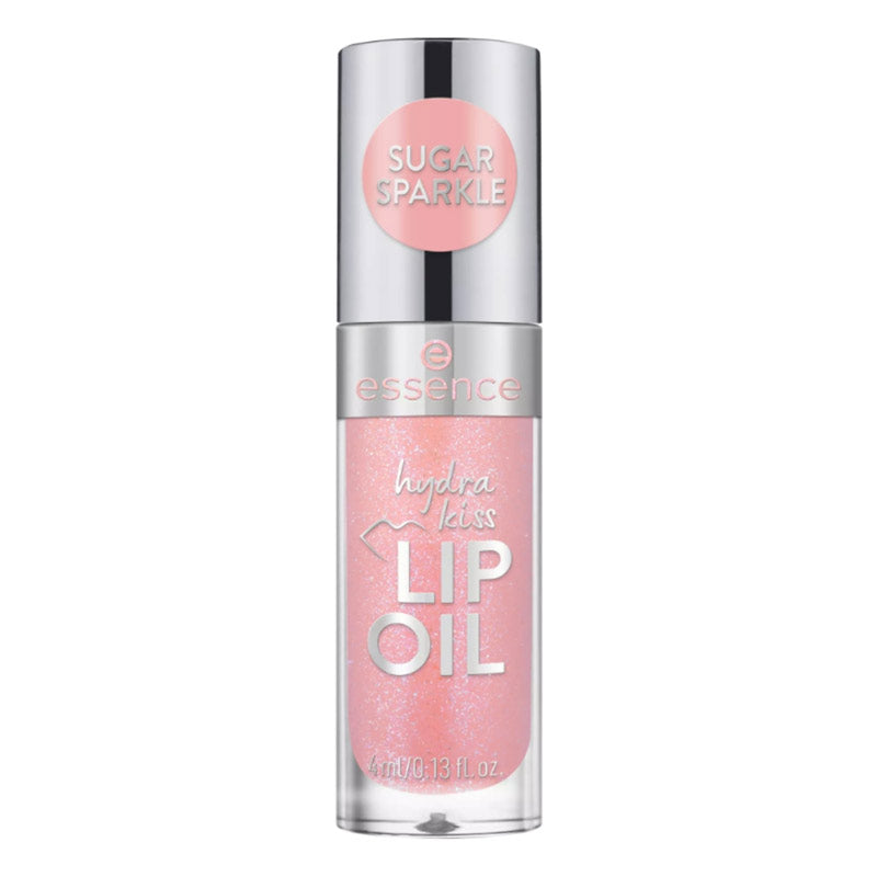 Essence Hydra Kiss Lip Oil 10 Sugar Parkle High-Shine Finish 4 ml