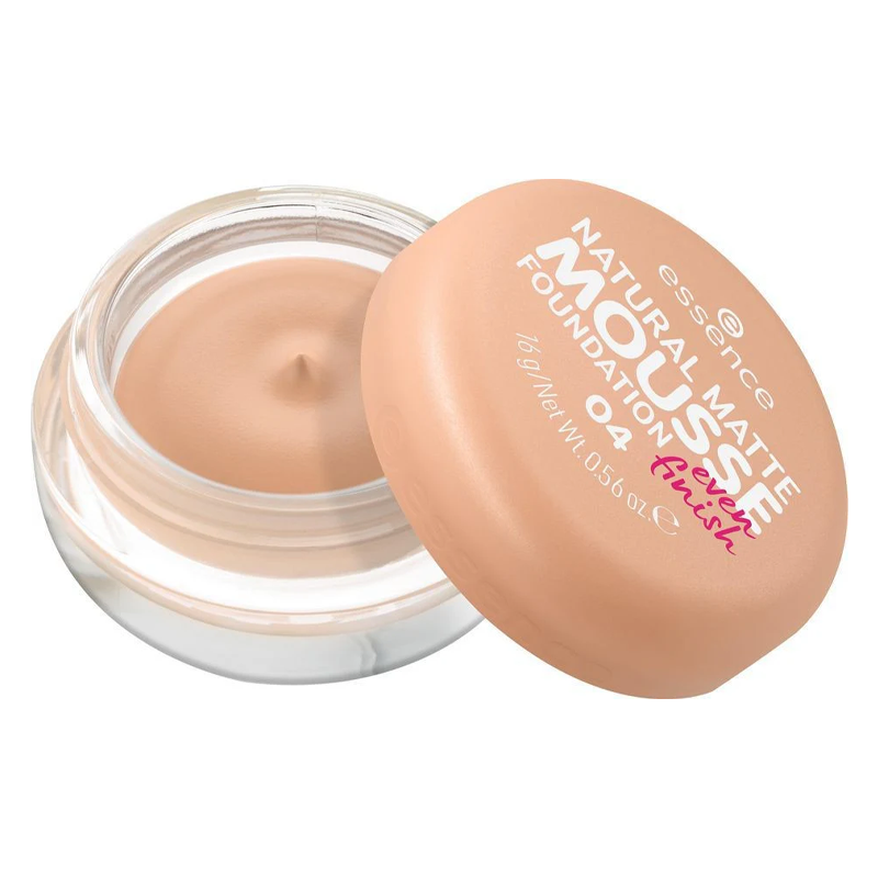Essence Natural Matte Mousse Foundation 04 Natural Finish 16g