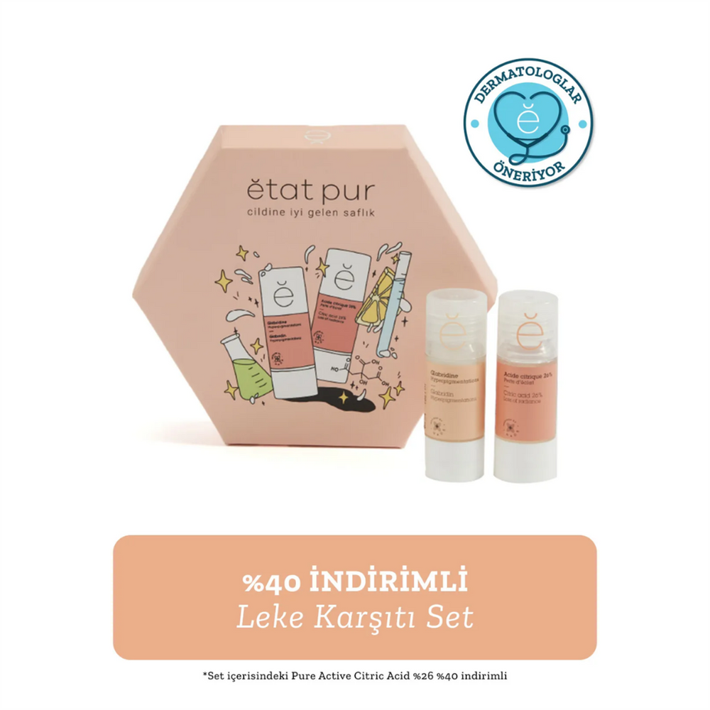 Etat Pur Brightening Skincare Set for Even Tone, 2-Piece Kit