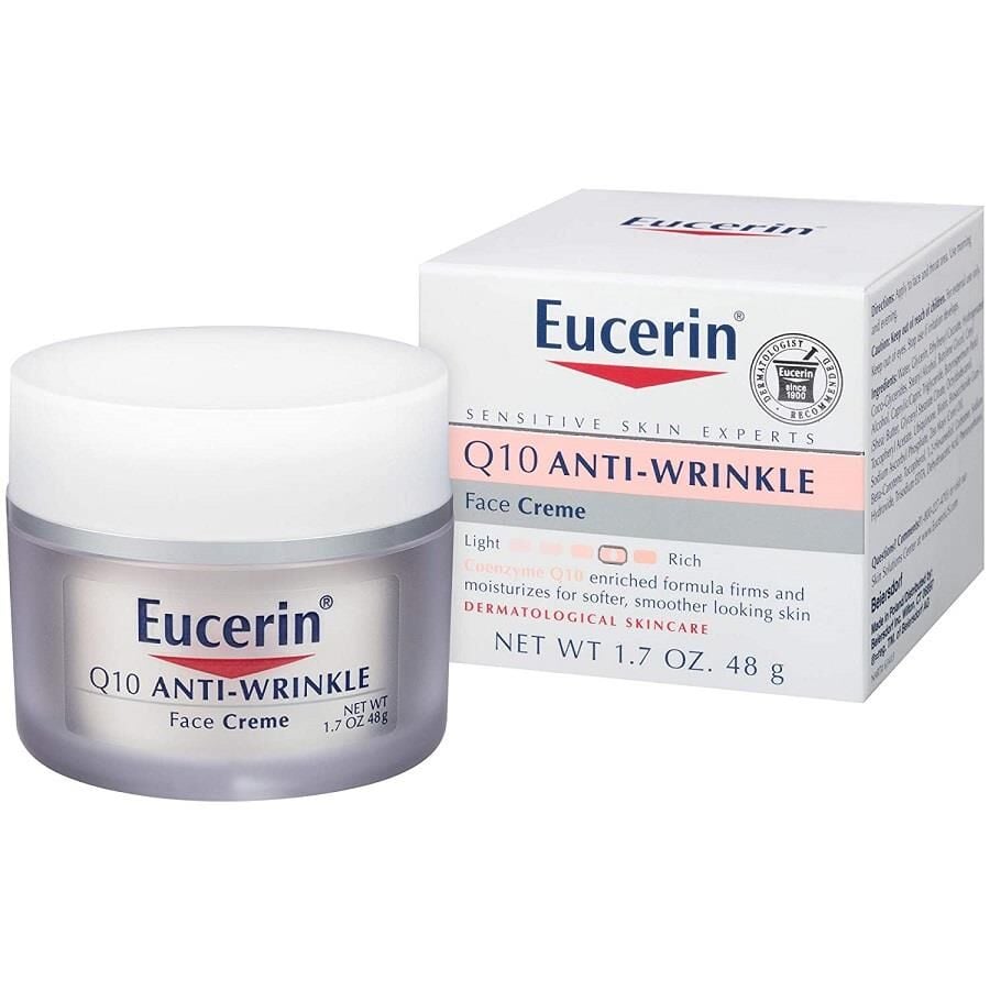 Eucerin Q10 Anti-Wrinkle Face Cream for Sensitive Skin 48g