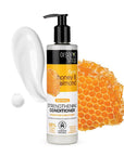 Organic Shop Honey & Almond Strengthening Hair Conditioner - Deeply Moisturizes, Repairs Damage, Natural Hair Care - 9.47 fl oz Organic Honey & Almond Hair Conditioner - Strengthen & Repair Organic hair conditioner, Honey almond hair conditioner, Strengthening hair conditioner, Natural hair care, Hair conditioner for dry hair, Hair conditioner for damaged hair, Organic Honey, Almond Oil, Vitamin A, Vitamin E, Moisturizing hair conditioner, Hair repair, Split ends, Hair breakage, Natural ingredients, Dry hai