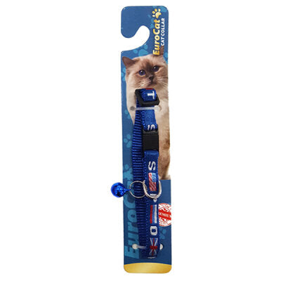 Eurocat Flag Pattern Cat Collar for Everyday Use