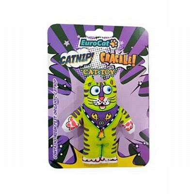 Eurocat Super Catnip Cat Toy Durable Fabric Design 9cm