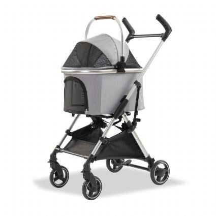 Eurodog Pet Stroller Lightweight Aluminum Frame 60x44x100 cm