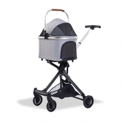 Eurodog Pet Stroller Lightweight Travel Carrier 83x48.5x110 cm