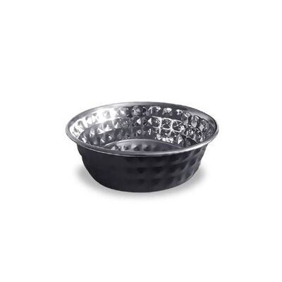 EuroDog Embroidered Pet Food and Water Bowl 17 oz 11 cm