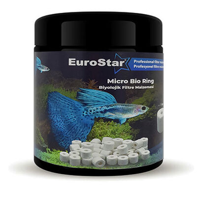 EuroStar Micro Bio Ring Biological Filter Media 500g