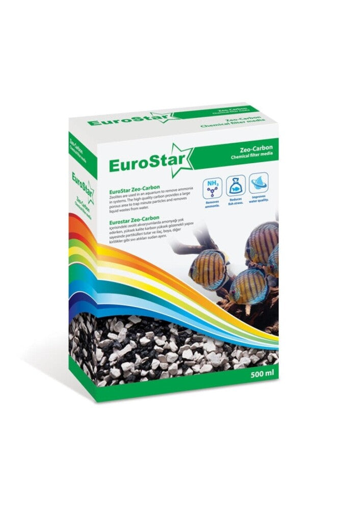 Eurostar Zeo Karbon Aquarium Filter Media 500 ml