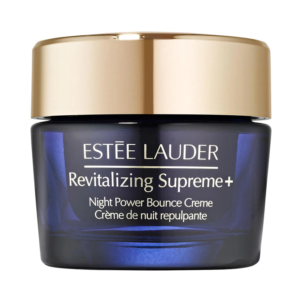 Revitalizing Supreme+ Night Power Bounce Creme with Vitamin E - Anti-Aging Moisturizer for Fine Lines & Wrinkles Revitalizing Supreme+ Night Cream - Anti-Aging Moisturizer night cream, anti-aging moisturizer, peptide night cream, hydrating night cream, Vitamin E night cream, skincare, fine lines & wrinkles, dullness, loss of firmness, normal skin, dry skin, combination skin, oily skin, sustainable skincare, recyclable packaging, Acetyl Hexapeptide-8, Hibiscus Morning Bloom Extract