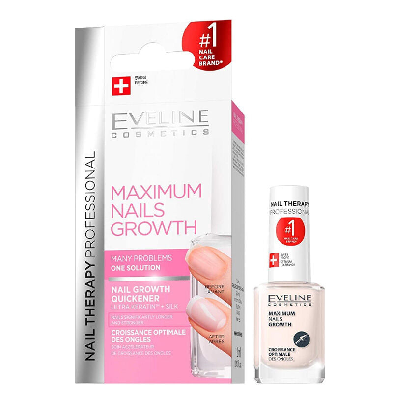 Eveline Cosmetics Maximum Nails Growth Strengthening Polish 12 ml