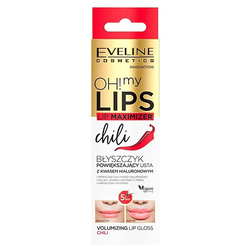 Eveline Cosmetics Oh My Lips Chili Lip Gloss for Plumping 4.5 ml