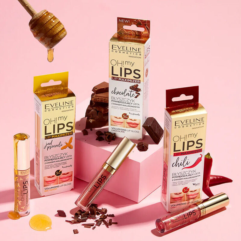 Eveline Cosmetics Oh My Lips Chili Lip Gloss for Plumping 4.5 ml
