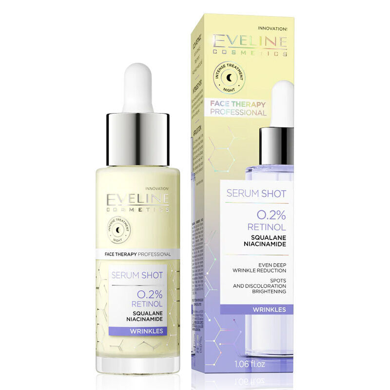 Eveline Cosmetics Serum Shot 0.2% Retinol & Squalane Serum 30 ml