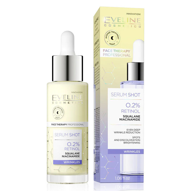 Eveline Cosmetics Serum Shot 0.2% Retinol & Squalane Serum 30 ml