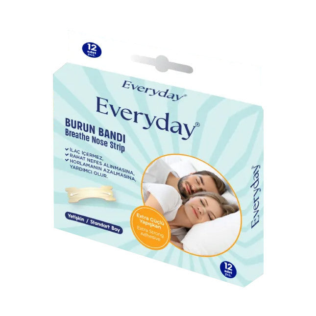 Everyday Nasal Strips for Easy Breathing 12 Count