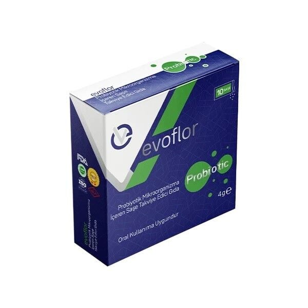 Evopharma Evoflor Saccharomyces Boulardii Supplement 10 Sachets