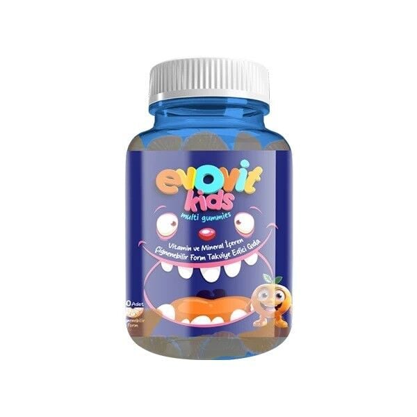 Evopharma Evovit Kids Multi Gummies Daily Support 60 Count