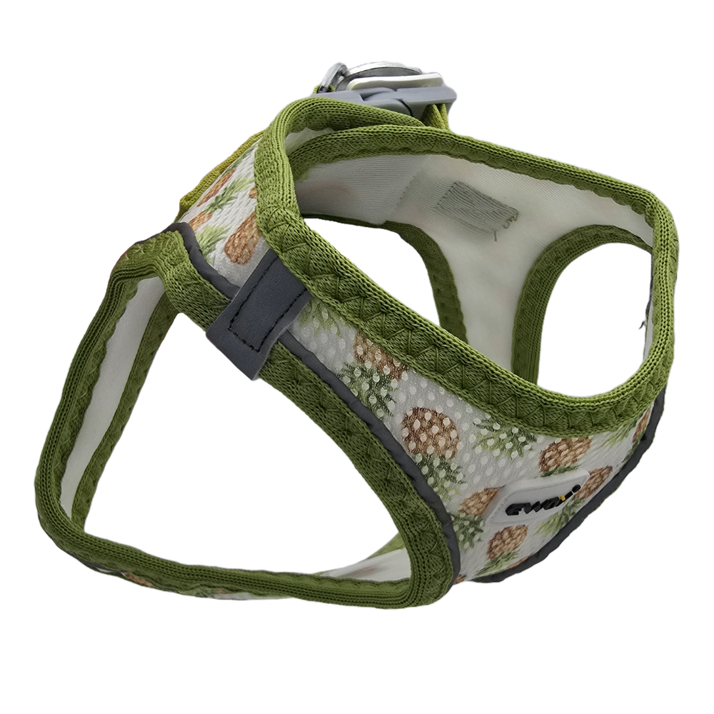 Ewox Air Mesh Pineapple Pattern Dog Harness 3XS