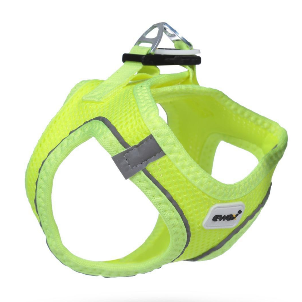 Ewox Air Mesh Yellow Dog Harness Breathable Safety Medium