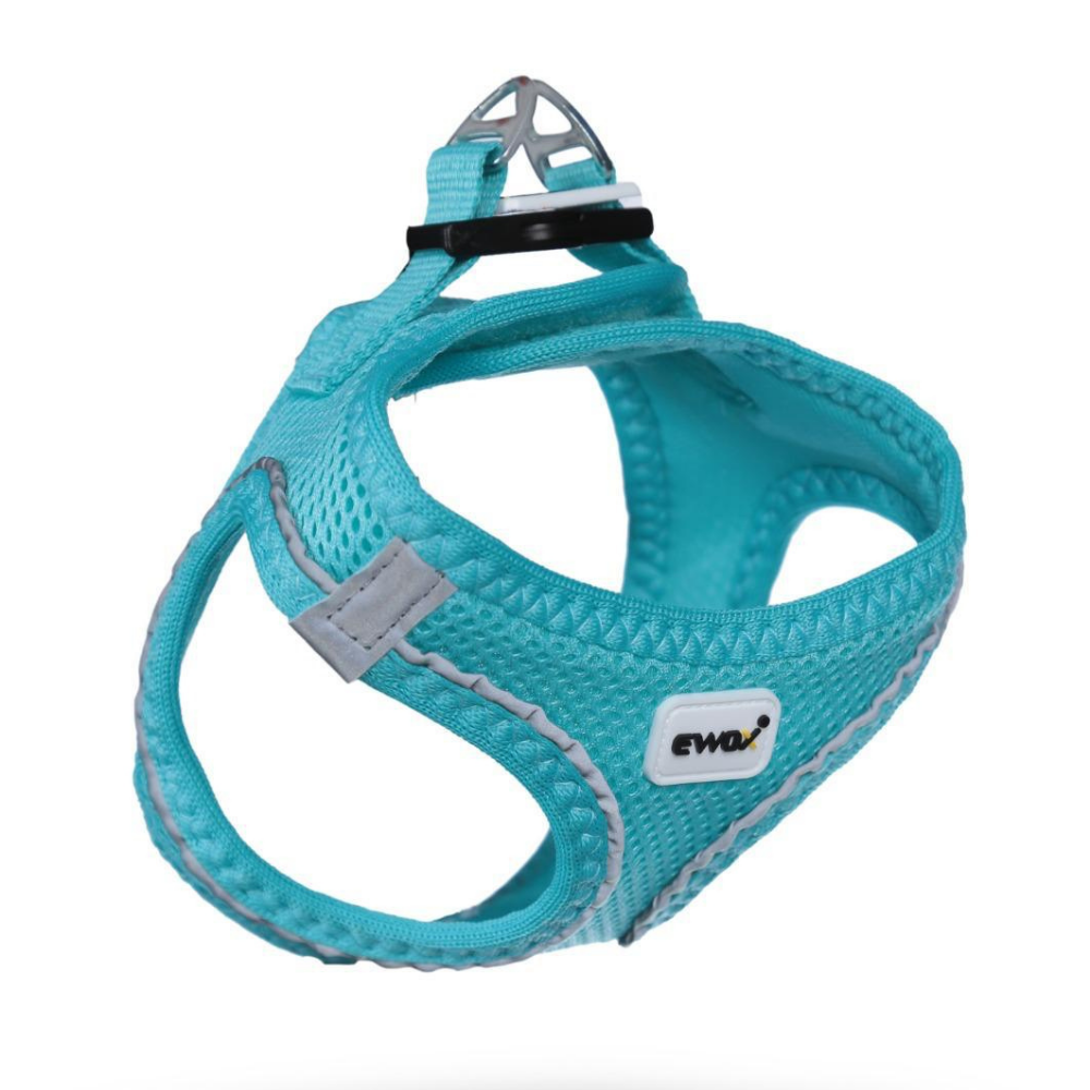Ewox Air Mesh Turquoise Dog Harness Breathable Design 3XS