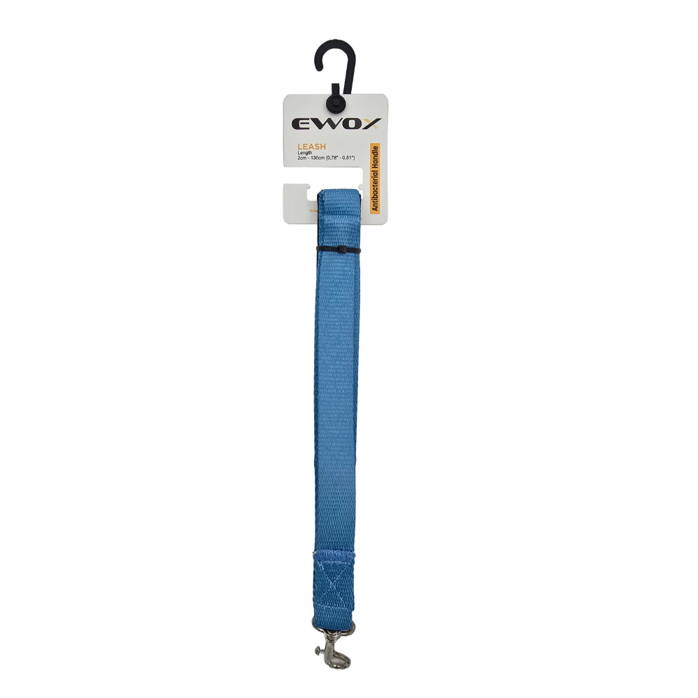 Ewox Small Breed Dog Leash Durable Blue 1.2m