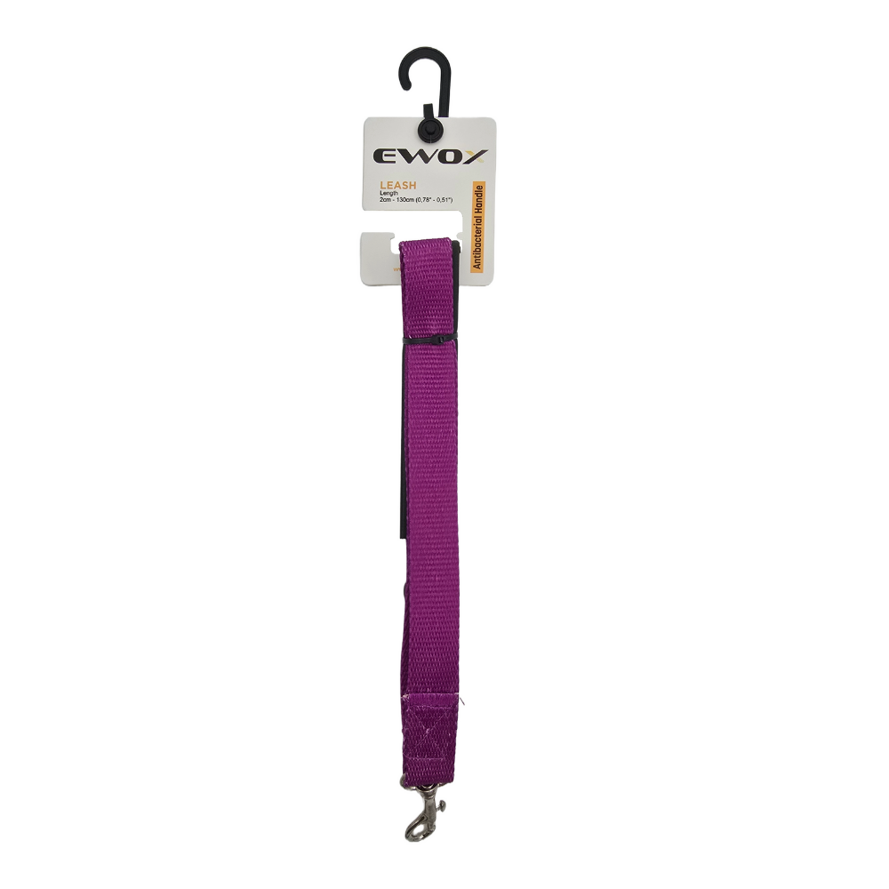Ewox Small Breed Dog Leash Durable Walking Lead Purple
