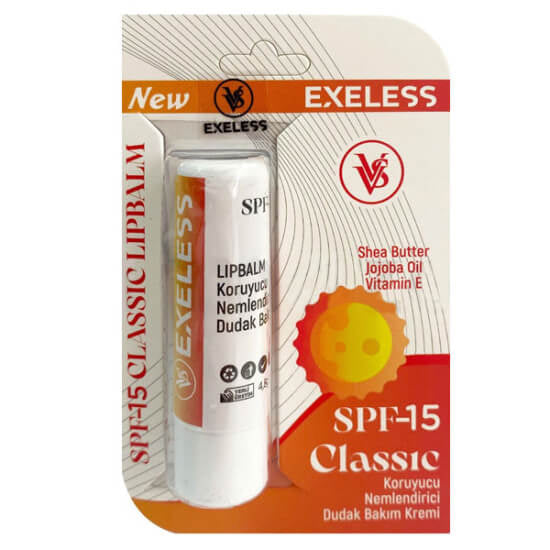 Exeless Lip Stick SPF15 Moisturizing Lip Balm 4.7g