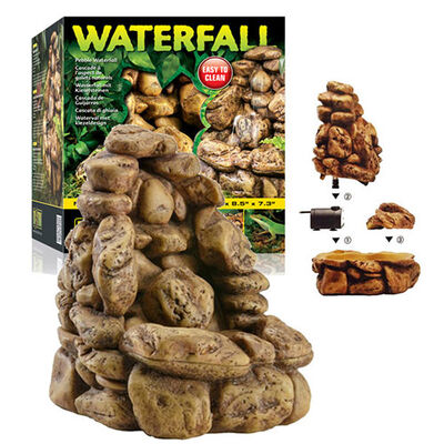 Exo Terra Pebble Design Waterfall for Terrariums 19x21.5x18.5 cm
