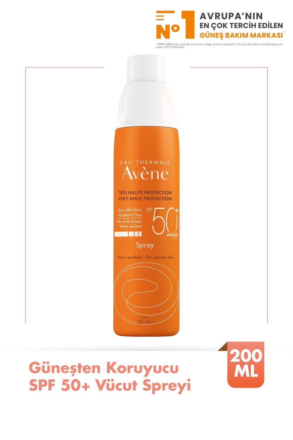 Avene SPF50+ Sunscreen Spray - Broad-Spectrum Sun Protection for Sensitive Skin - image 7