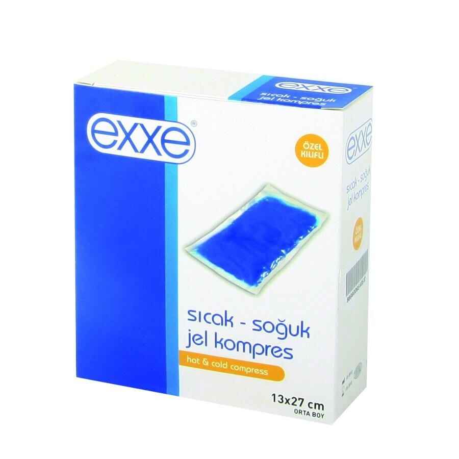 Exxe Medikal Hot and Cold Gel Compress with Cover 13x27cm