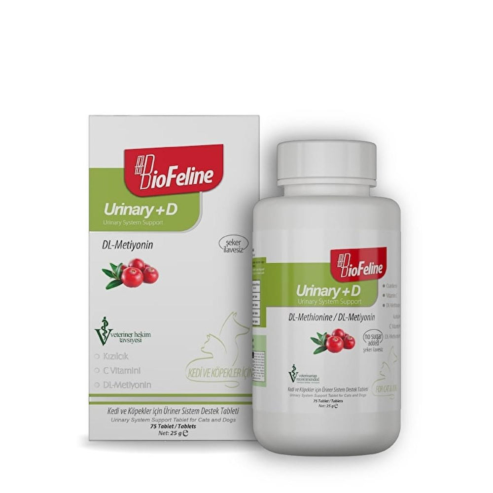 Biofeline Urinary System Support Supplement for Cats and Dogs - Pet Urinary Health Supplement with Cranberry Extract - view 2