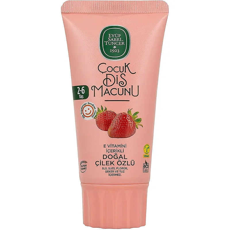 Eyup Sabri Tuncer Kids Strawberry Toothpaste 2-6 Years 60 ml