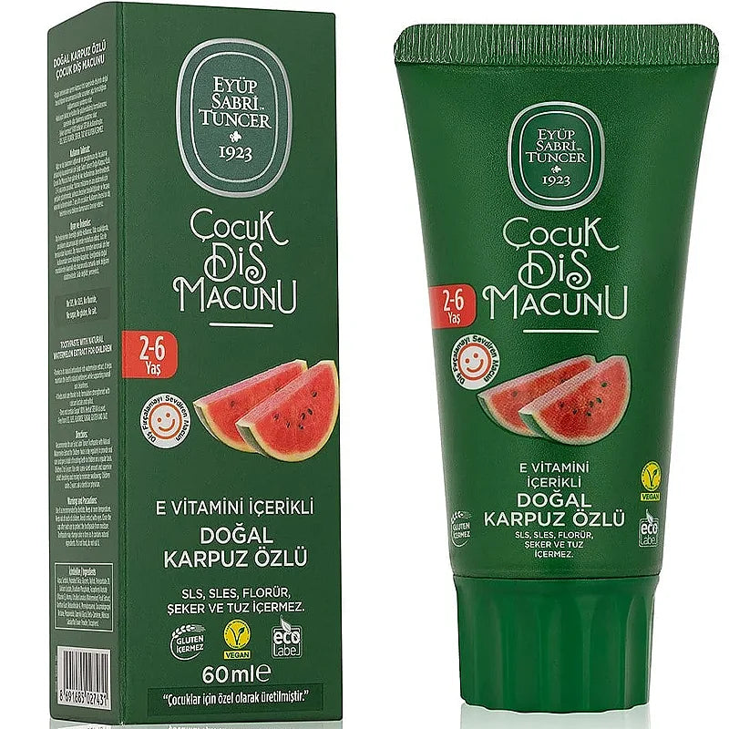 Eyup Sabri Tuncer Watermelon Kids Toothpaste 2-6 Years 60 ml