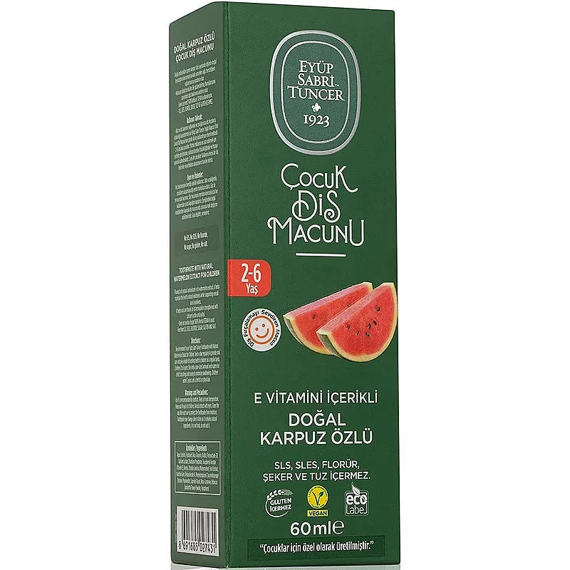 Eyup Sabri Tuncer Watermelon Kids Toothpaste 2-6 Years 60 ml