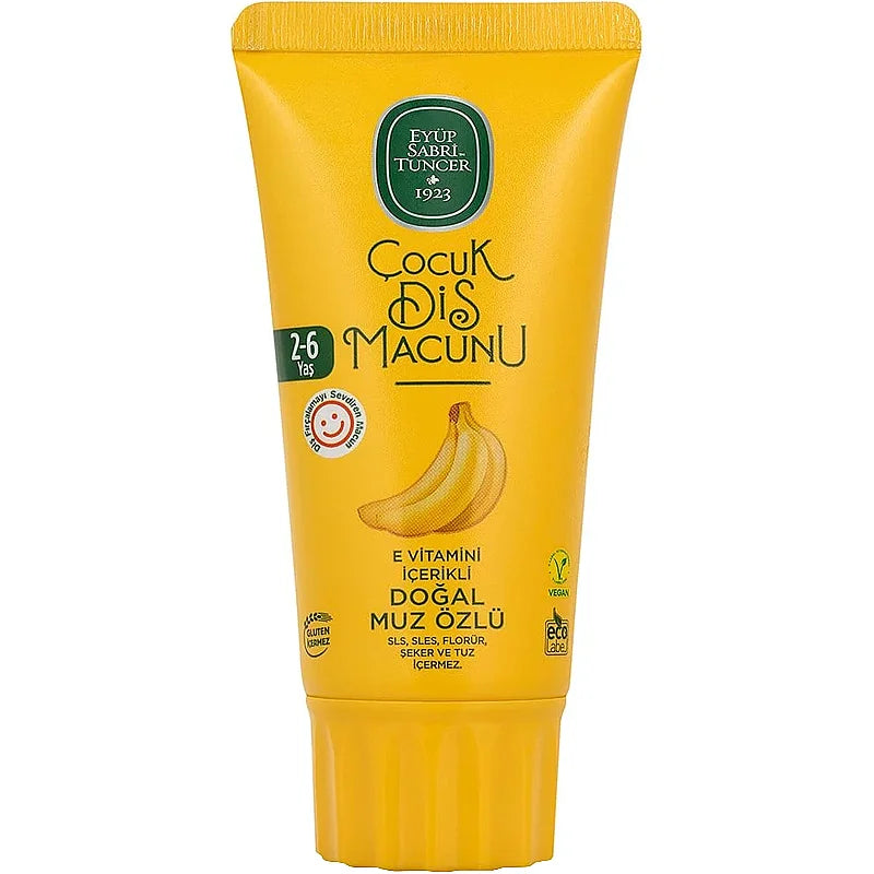 Eyup Sabri Tuncer Kids Banana Toothpaste Ages 2-6 60ml