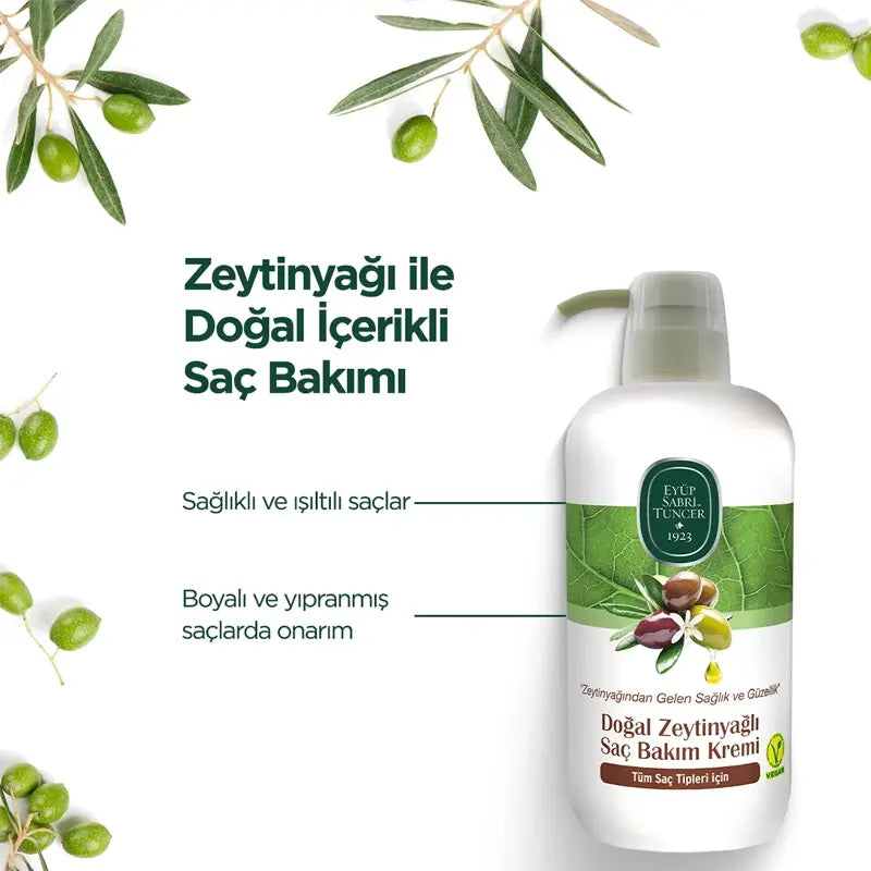 Eyup Sabri Tuncer Olive Oil Conditioner for Soft Hair 600ml