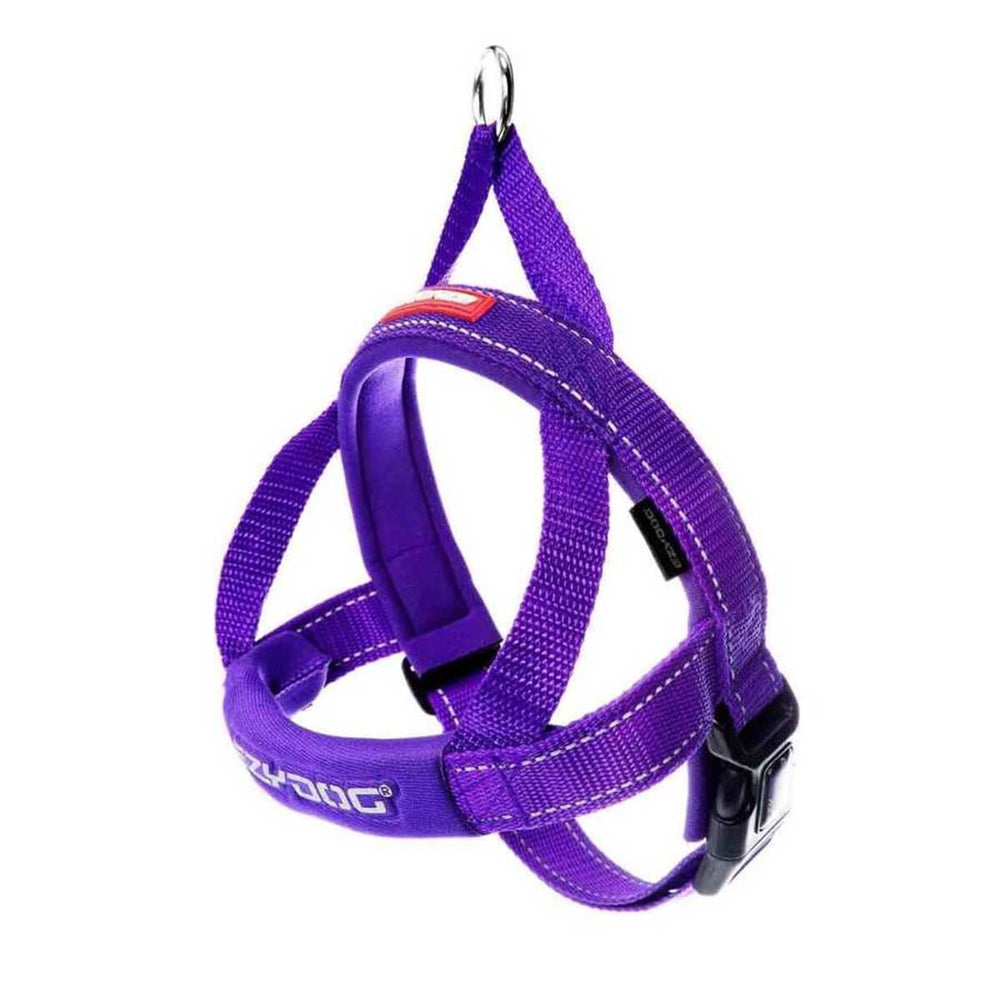 EzyDog Quick Fit Dog Harness Comfort Style Purple XXS