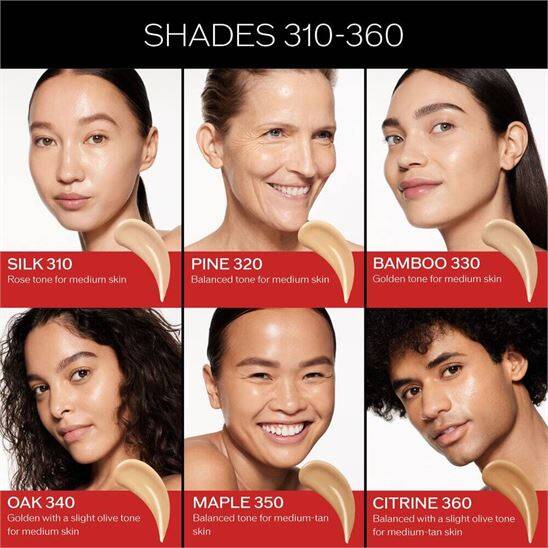 Shiseido Revitalessence Skin Glow Foundation SPF 30 320 Pine 30 ml