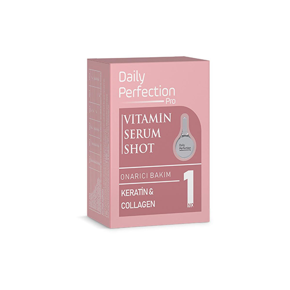 Daily Perfection Pro Hair Repair Serum - 0.41 fl oz, Nourishing Keratin Treatment for Damaged Hair - Hair Mask